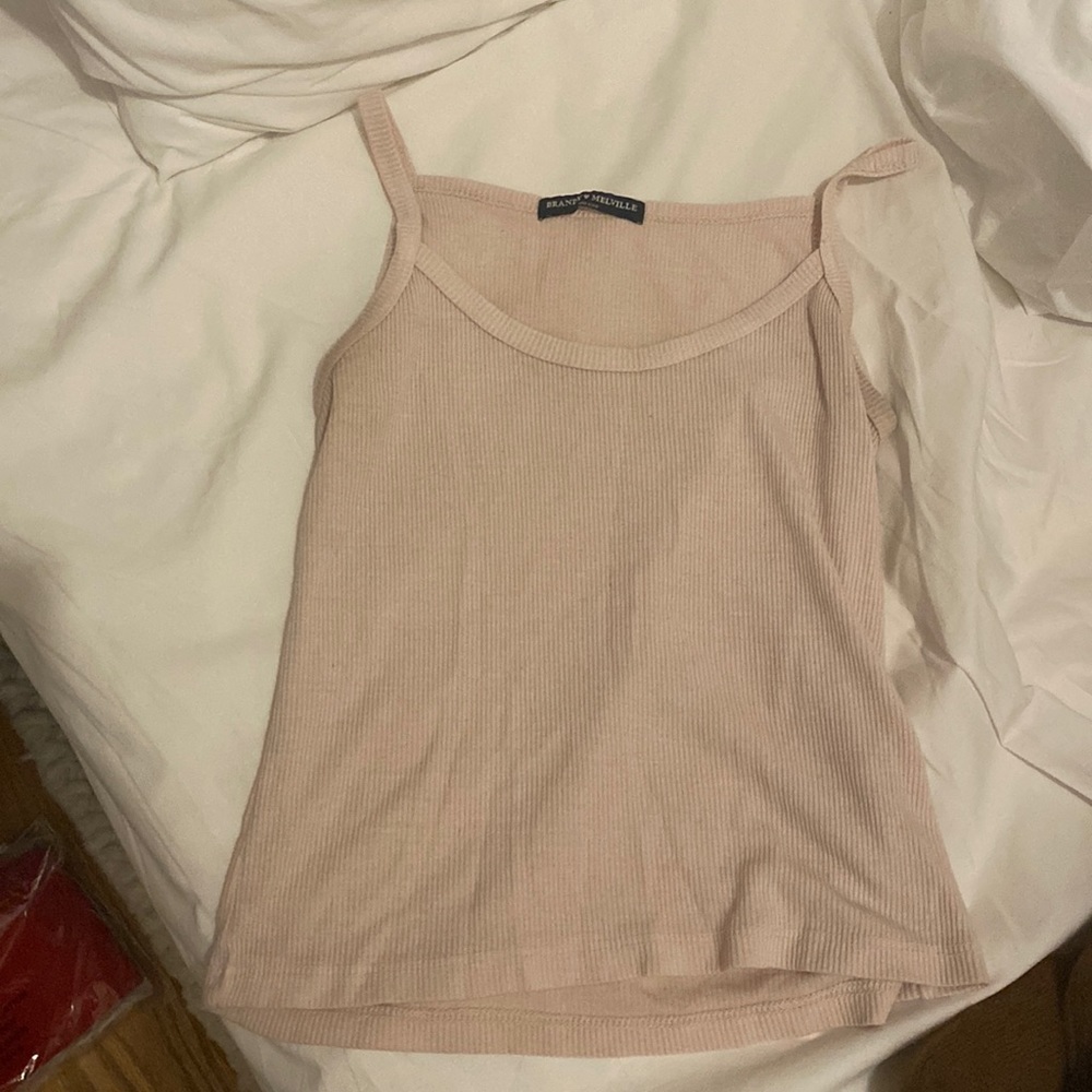 Brandy Melville soft pink tank top!